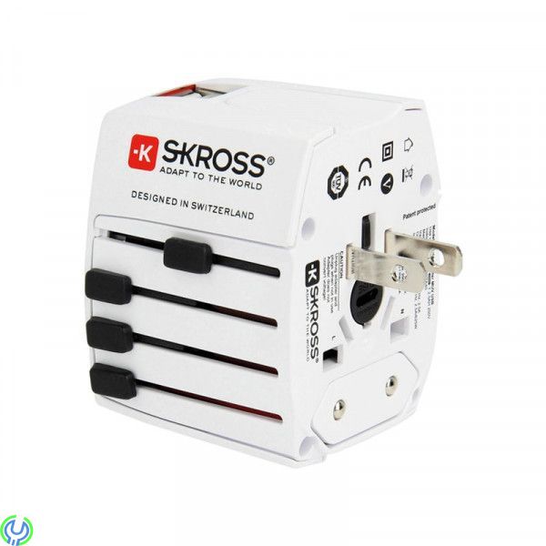 SKROSS MUV USB Världs-reseadapter, SKROSS MUV USB Världs-reseadapter, EMEA/US/UK/AU, 2xUSB


, Reseadapters, , SKROSS