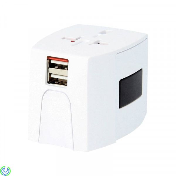 SKROSS MUV USB Världs-reseadapter, SKROSS MUV USB Världs-reseadapter, EMEA/US/UK/AU, 2xUSB


, Reseadapters, , SKROSS