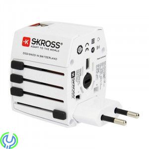 SKROSS MUV USB Världs-reseadapter, SKROSS MUV USB Världs-reseadapter, EMEA/US/UK/AU, 2xUSB


, Reseadapters, , SKROSS