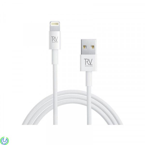 Rvelon USB-A till Lightning Kabel 1m, Rvelon USB-A till Lightning Kabel 1m, Lightning, , RVELON