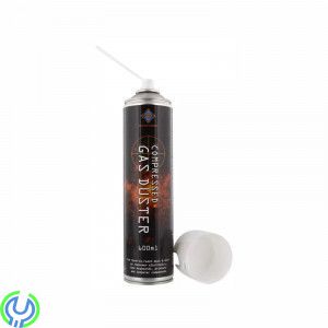 Deltaco Tryckluft på burk, 600 ml, DELTACO Tryckluft på burk med flexibelt munstycke - 600ml, Datortillbehör, , Deltaco