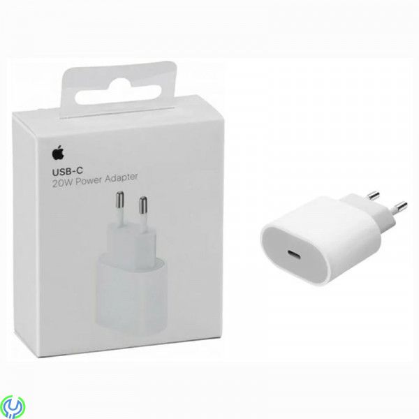 20W USB-C Strömadapter Apple Original, Original Apple USB-C, 20W MHJE3ZM/A, Adapter, , Apple