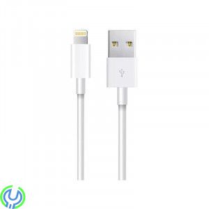 USB Kabel med Lightning iPhone - iPad 1 m Vit, USB Kabel med Lightning iPhone - iPad 1 m Vit, Lightning, , SIGN