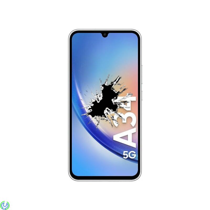 Galaxy A34 5G Original SKÄRMBYTE, Lyckats att krossa glaset på din Galaxy A34?, A34 (SM-A346), , Samsung
