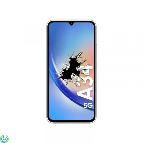 Galaxy A34 5G Original SKÄRMBYTE, Lyckats att krossa glaset på din Galaxy A34?, A34 (SM-A346), , Samsung