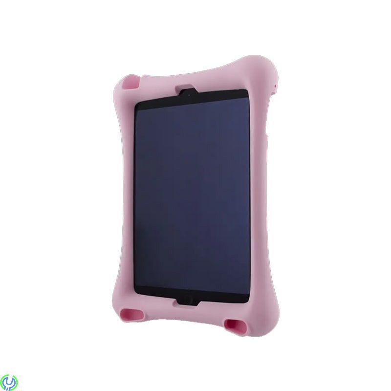 Silikonskal med Stativ för iPad Air/Air 2/Pro 9.7" - Rosa, Slitstarkt skal i silikon som tål det mesta, iPad Pro 9.7", , Deltaco
