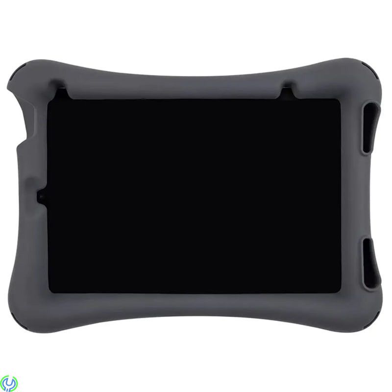 Silikonskal med Stativ för iPad Air/Air 2/Pro 9.7" - Svart, Slitstarkt skal i silikon som tål det mesta, iPad Pro 9.7", , Deltac