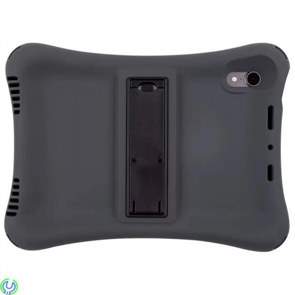 Silikonskal med Stativ för iPad Air/Air 2/Pro 9.7" - Svart, Slitstarkt skal i silikon som tål det mesta, iPad Pro 9.7", , Deltac