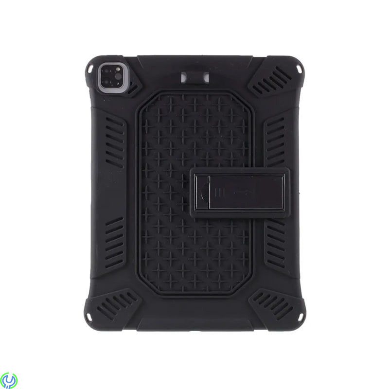 Silikonskal med Stativ för IPad Pro 12.9, 2018-2022 - Svart, IPad Pro 12.9 2022, 2018, 2020, 2021 silikonfodral - Svart, iPad Pr
