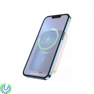 Powerbank Magnetisk Trådlös Laddning 10000 mAh - Lila, Magnetisk Trådlös Laddning, Powerbank, , G-SP