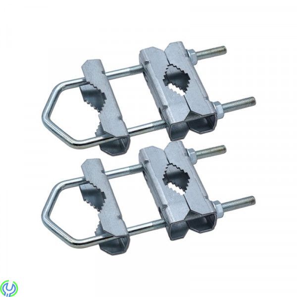 MAST KLÄMMA ,30-50 MM, 17,5cm Lång (2 pack), Rörklammer för 30-50mm maströr., Maströrsfästen & Byglar, , Elgruvan