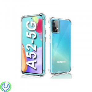 Stöttåligt Skal Samsung Galaxy A52s - Transparent, Stöttåligt Skal Samsung Galaxy A52s - Transparent, Galaxy A52s, , Elgruvan
