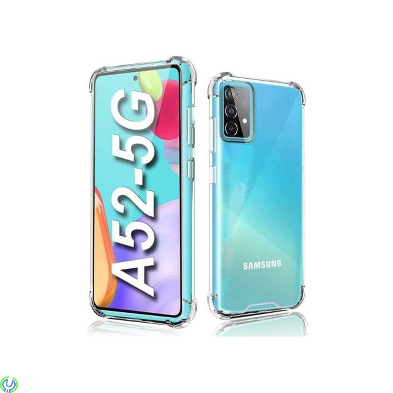 Stöttåligt Skal Samsung Galaxy A52s - Transparent, Stöttåligt Skal Samsung Galaxy A52s - Transparent, Galaxy A52s, , Elgruvan