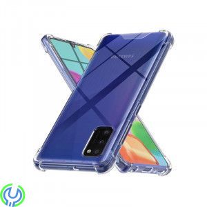 Stöttåligt Mobilskal Samsung Galaxy A41 - Transparent, Stöttåligt Mobilskal Samsung Galaxy A41 - Transparent, Galaxy A41, , RVEL