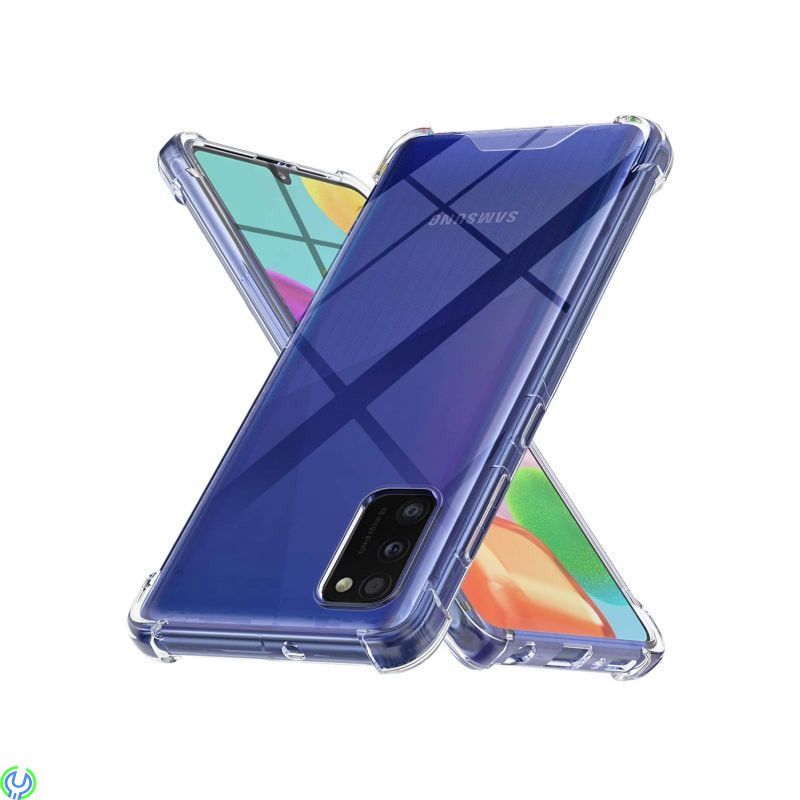 Stöttåligt Mobilskal Samsung Galaxy A41 - Transparent, Stöttåligt Mobilskal Samsung Galaxy A41 - Transparent, Galaxy A41, , RVEL