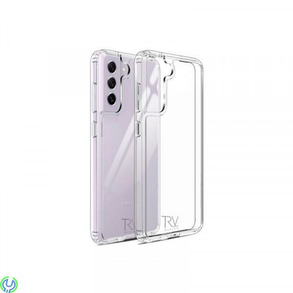 Samsung S21 FE Stöttåligt Skal Rvelon - Transparent, Samsung S21 FE Stöttåligt Skal Rvelon - Transparent, Galaxy S21FE, , Nillki