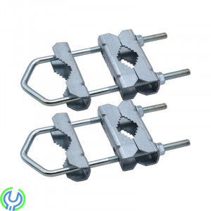 MAST KLÄMMA ,30-60 MM, 20cm Lång (2 pack), Rörklammer för 30-60mm maströr., Maströrsfästen & Byglar, , Elgruvan