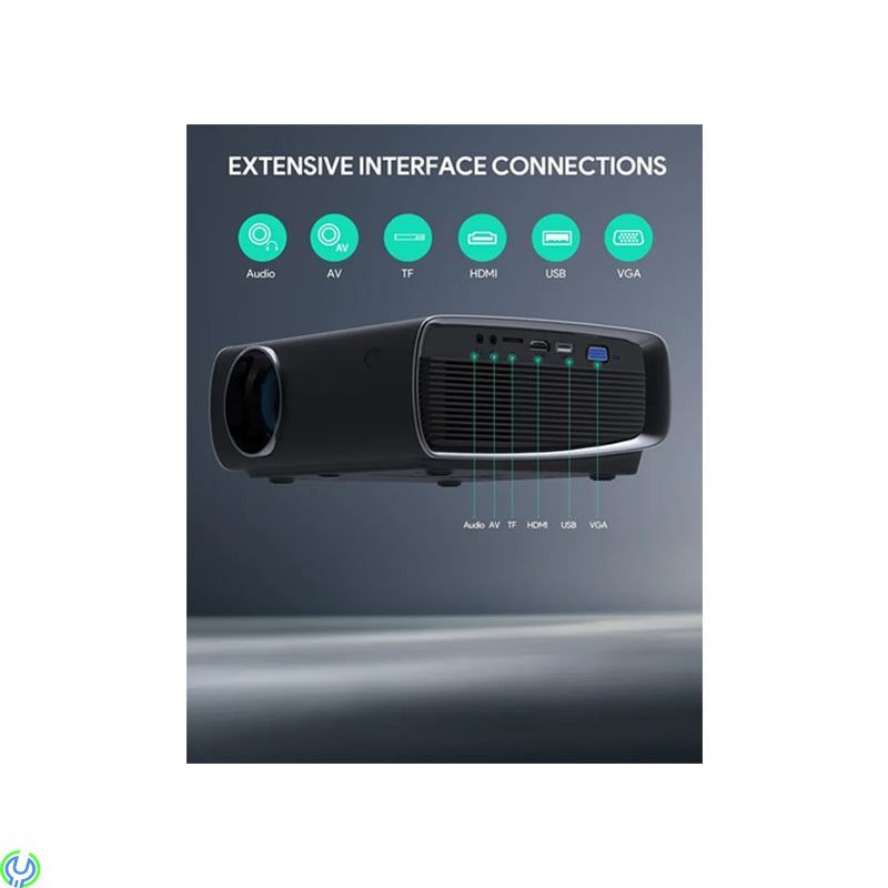 AUKEY Cinex S Lite Trådlös LCD Projektor, Smartphone Kompatibel, 1080P Full HD LED-projektor., Smarta hem, , AUKEY