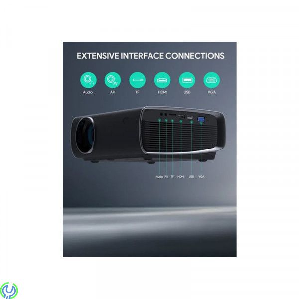 AUKEY Cinex S Lite Trådlös LCD Projektor, Smartphone Kompatibel, 1080P Full HD LED-projektor., Smarta hem, , AUKEY