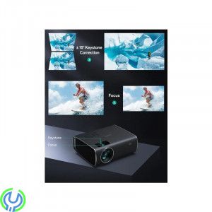 AUKEY Cinex S Lite Trådlös LCD Projektor, Smartphone Kompatibel, 1080P Full HD LED-projektor., Smarta hem, , AUKEY