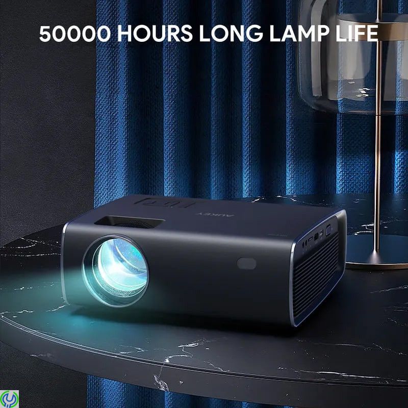 AUKEY Cinex S Lite Trådlös LCD Projektor, Smartphone Kompatibel, 1080P Full HD LED-projektor., Smarta hem, , AUKEY