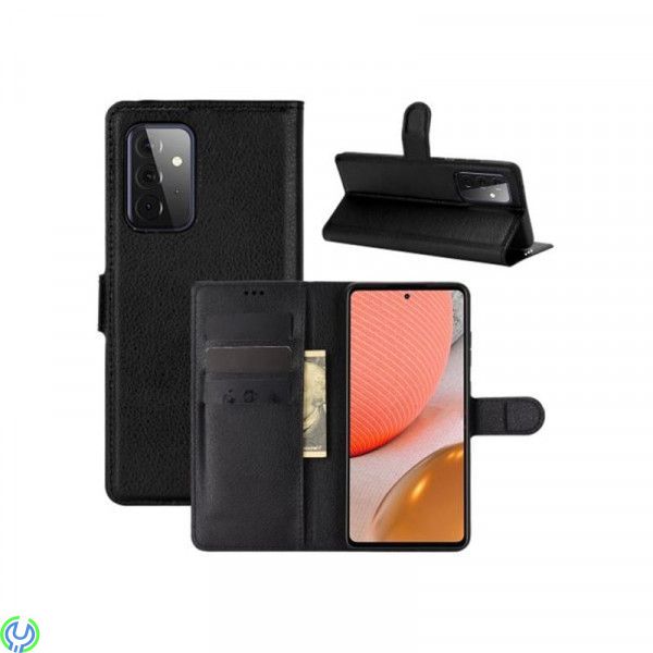 Samsung Galaxy A52 5G Plånboksfodral med Stativ - Svart, Vinkla plånboken som ett stativ, Galaxy A52s, , Elgruvan