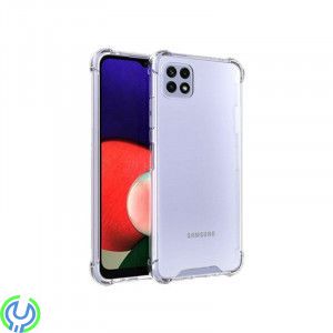 Stöttåligt Skal med Kameraskydd Samsung A22 5G - Transparent, Stöttåligt Skal Galaxy A22 5G - Transparent, Galaxy S21 Ultra, , R