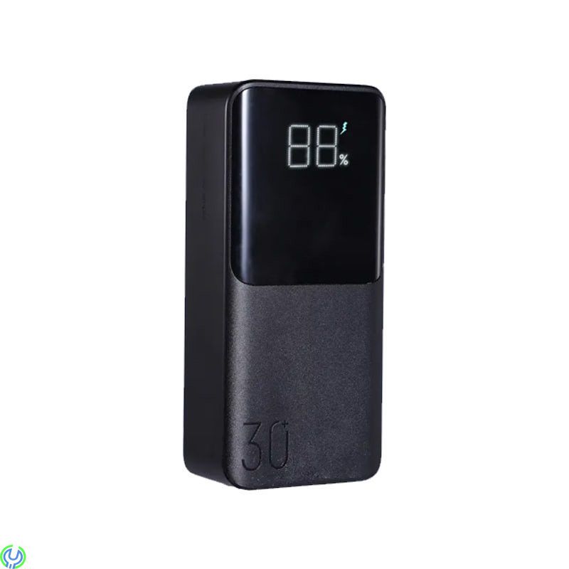 SiGN Super Charge LED Powerbank 30.000mAh, 22.5W - Svart, Super Charge LED Powerbank, Powerbank, , SIGN