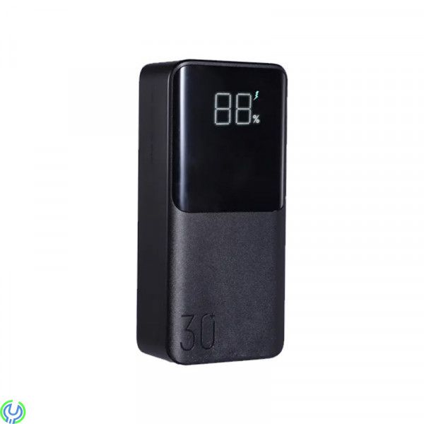 SiGN Super Charge LED Powerbank 30.000mAh, 22.5W - Svart, Super Charge LED Powerbank, Powerbank, , SIGN