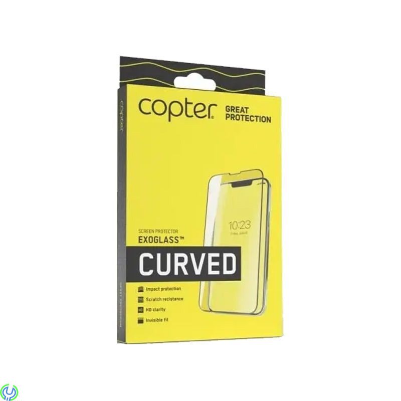 Copter Exoglass Curved Edition för iPhone 14 Plus - Svart, iPhone 14 Plus Copter Exoglass Curved Edition, iPhone 14 Plus, , Copt