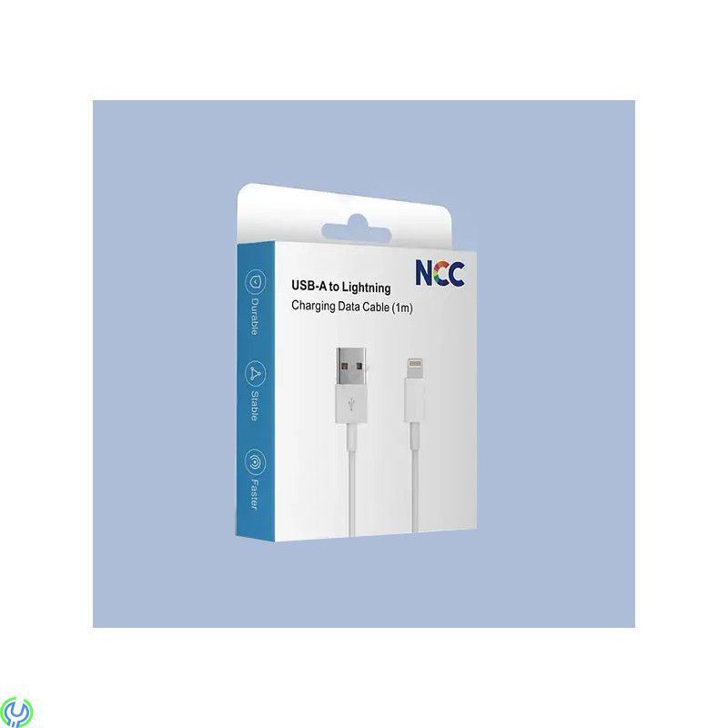 NCC USB Kabel med Lightning iPhone - iPad 1 m Vit, Slitstark, snabbladdningsdatakabel Lightning


, Lightning, , NCC