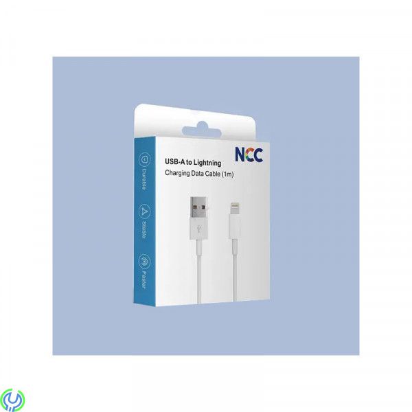NCC USB Kabel med Lightning iPhone - iPad 1 m Vit, Slitstark, snabbladdningsdatakabel Lightning


, Lightning, , NCC