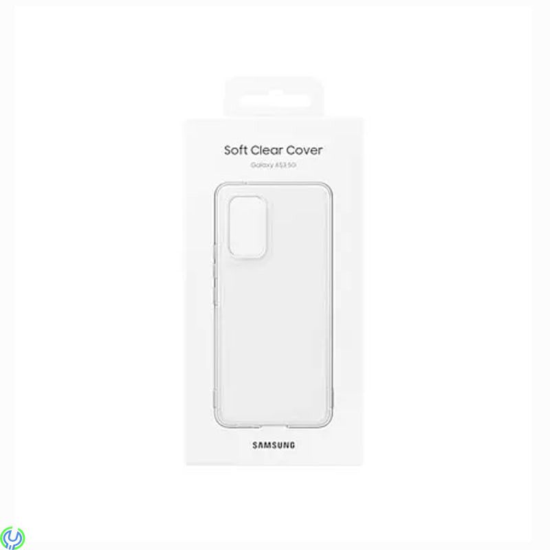 SAMSUNG GALAXY A53 5G SOFT CLEAR SKAL EF-QA536TTEGWW, Samsung Galaxy A53 5G Soft Clear Cover skal, Transparent, Galaxy A53, , Sa