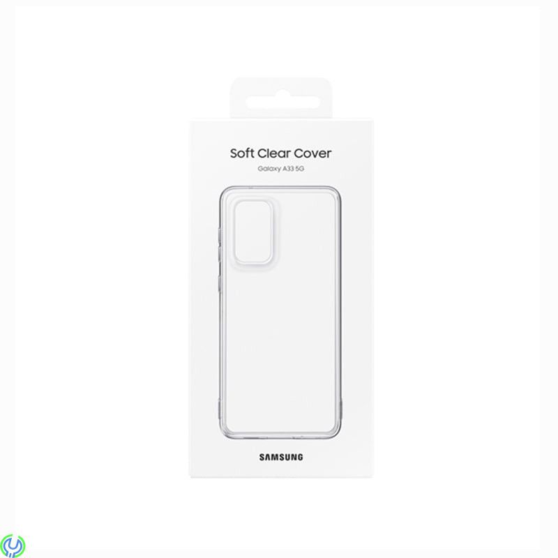 SAMSUNG A33 ORIGINAL SKAL SOFT CLEAR COVER TRANSPARENT, SAMSUNG A33 ORIGINAL SKAL SOFT CLEAR TRANSPARENT 


, Galaxy A33, , S