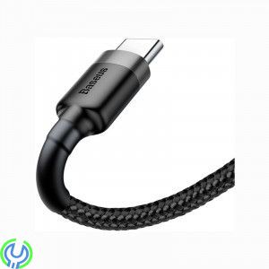 Baseus Cafule-USB-C kabel 2A 2m, svart, Obrytbar USB-C-kabel som stödjer snabbladdning


, TYPE C, , Baseus