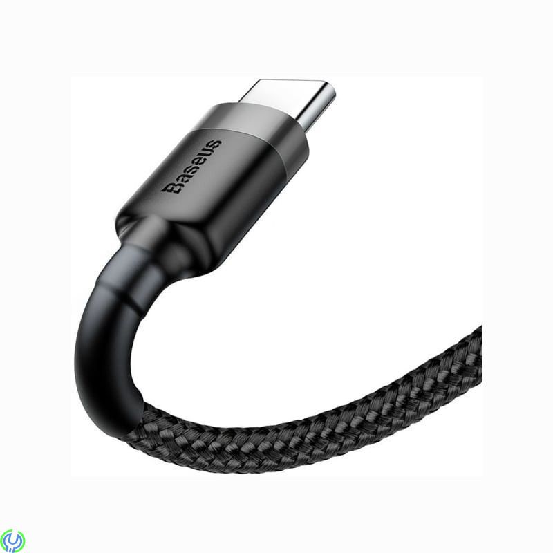 Baseus Cafule-USB-C kabel 2A 2m, svart, Obrytbar USB-C-kabel som stödjer snabbladdning


, TYPE C, , Baseus