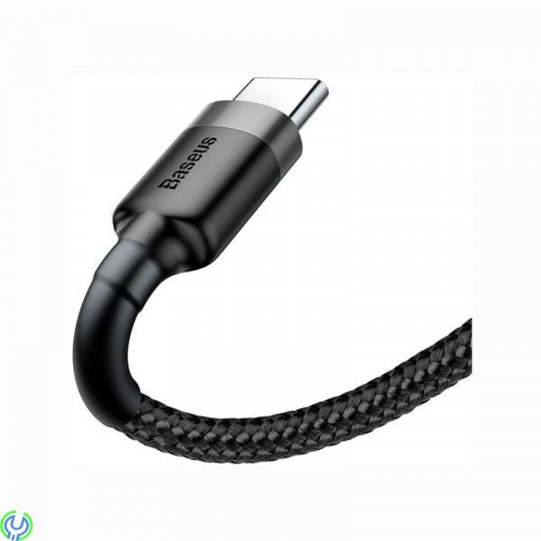 Baseus Cafule-USB-C kabel 2A 2m, svart, Obrytbar USB-C-kabel som stödjer snabbladdning


, TYPE C, , Baseus