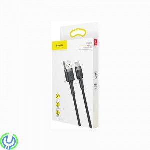 Baseus Cafule-USB-C kabel 2A 2m, svart, Obrytbar USB-C-kabel som stödjer snabbladdning


, TYPE C, , Baseus