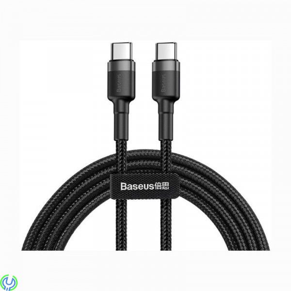 Baseus Cafule - USB-C cable - USB-C to USB-C - 2 m, Slitstark USB-C PD / USB-C PD-kabel med nylonfläta, TYPE C, , Baseus