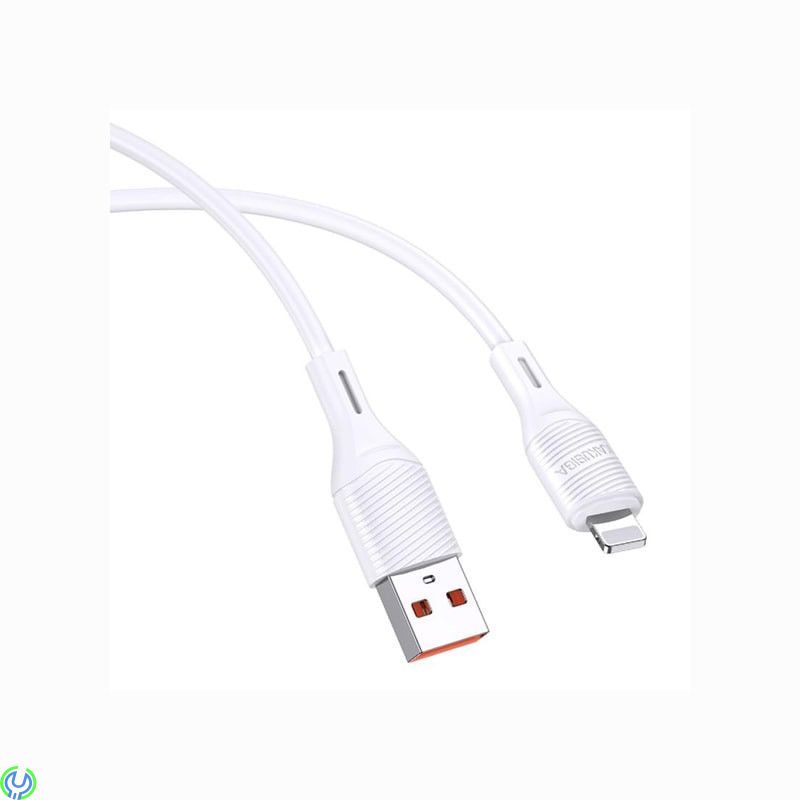 Kabel 2,4A 1m USB - Lightning KAKUSIGA KSC-953 ANMEI vit, Kabel 2,4A 1m USB - Lightning 


, Lightning, , KAKUSIGA