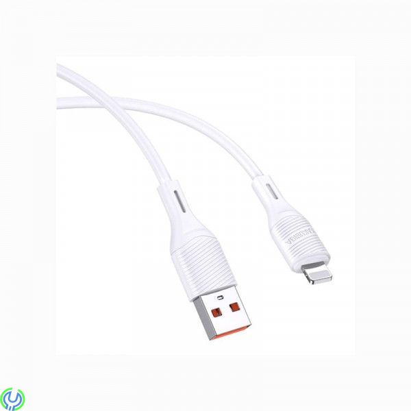 Kabel 2,4A 1m USB - Lightning KAKUSIGA KSC-953 ANMEI vit, Kabel 2,4A 1m USB - Lightning 


, Lightning, , KAKUSIGA