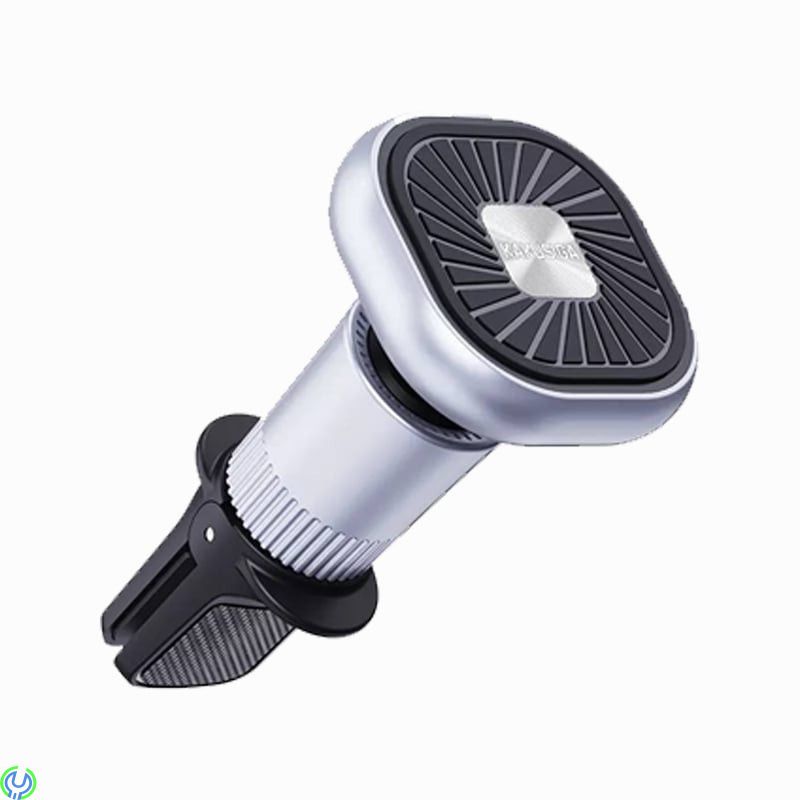 Magnetisk bilhållare för ventilationsgaller, svart/silver, Magnetisk bilhållare för luft/ventilationsgrill KAKUSIGA KSC-736 Lech