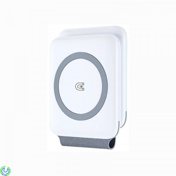 MagSafe trådlösa 3-i-1 Vikbar trådlös laddare- Vit, Magnetisk trådlös Laddare Remax Multi Function Uswon hopfällbar, Trådlösa, ,