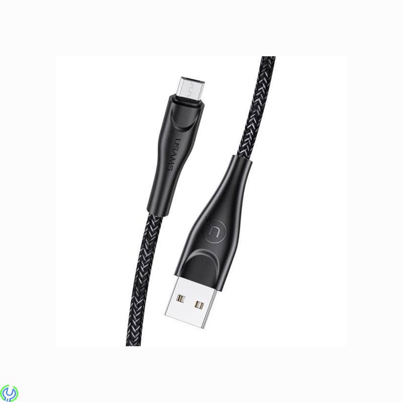USB - Micro USB Kabel 2A 2m Usams U41 Fast Charge svart, USMAS KABEL U41 MICRO USB 2A 2M SVART, Adapter, , USAMS