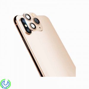 iPhone 11 Pro/11 Pro Max Bakre kameralins Skydd - Guld, Universal Kameralins iPhone 11 Pro/11 Pro Max till iPhone X/XS/XS Max
