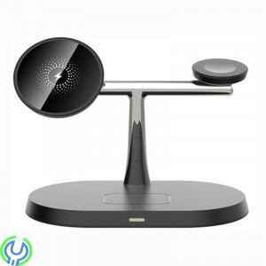 Trådlös Smart 3-i-1 Laddstation med USB-C, Trådlös Smart 3-i-1 Laddstation med USB-C, Trådlösa, , Elgruvan