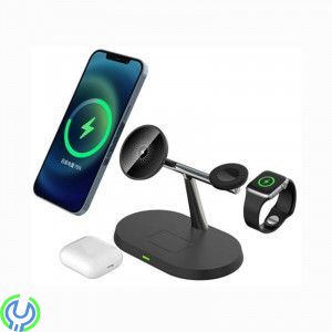 Trådlös Smart 3-i-1 Laddstation med USB-C, Trådlös Smart 3-i-1 Laddstation med USB-C, Trådlösa, , Elgruvan