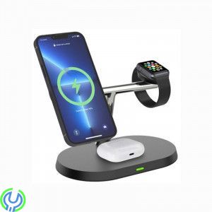 Trådlös Smart 3-i-1 Laddstation med USB-C, Trådlös Smart 3-i-1 Laddstation med USB-C, Trådlösa, , Elgruvan