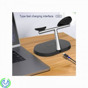 Trådlös Smart 3-i-1 Laddstation med USB-C, Trådlös Smart 3-i-1 Laddstation med USB-C, Trådlösa, , Elgruvan