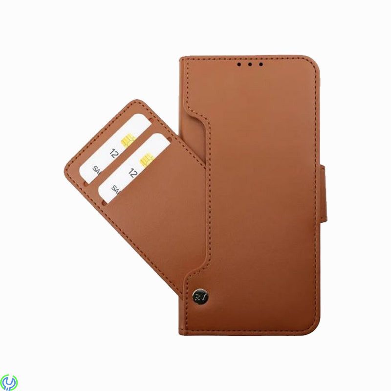 Samsung Galaxy S23 Ultra Plånboksfodral Extra Kortfack Rvelon - Brun, Galaxy S23 Ultra Plånboksfodral, Galaxy S23 Ultra, , RVELO